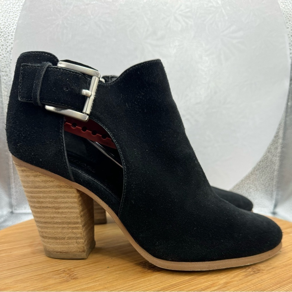GUC Michael‎ Michael Kors Adam’s Booties in Black Suede Size 6